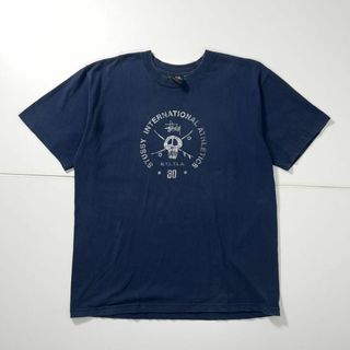 ステューシー(STUSSY)のUSA製 90s STUSSY オールドステューシー スカル 紺タグ Tシャツ(Tシャツ/カットソー(半袖/袖なし))