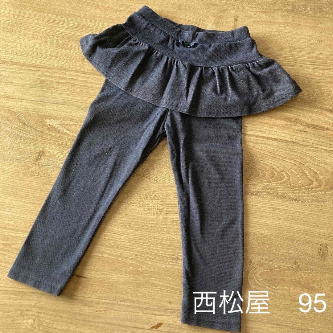 UNIQLO(ユニクロ)の90cm 女の子 レギンス 4枚セット キッズ/ベビー/マタニティのキッズ服女の子用(90cm~)(パンツ/スパッツ)の商品写真