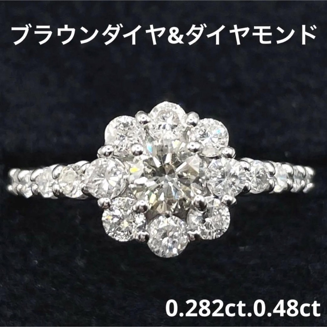 pt900 ダイヤモンド　リング レディースのアクセサリー(リング(指輪))の商品写真