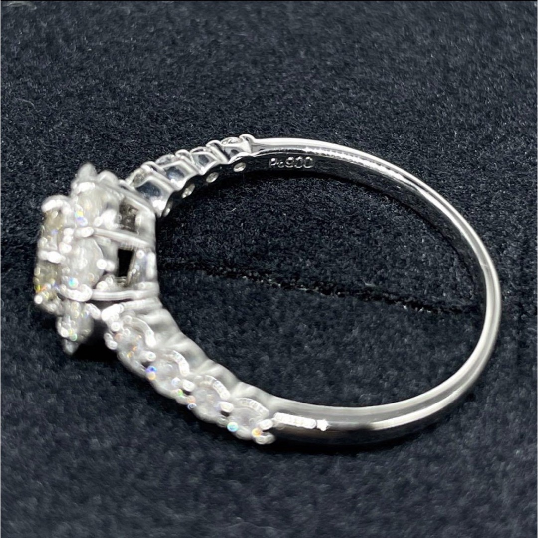pt900 ダイヤモンド　リング レディースのアクセサリー(リング(指輪))の商品写真