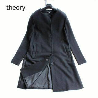 セオリー ロングコート(レディース)(ブラック/黒色系)の通販 100点