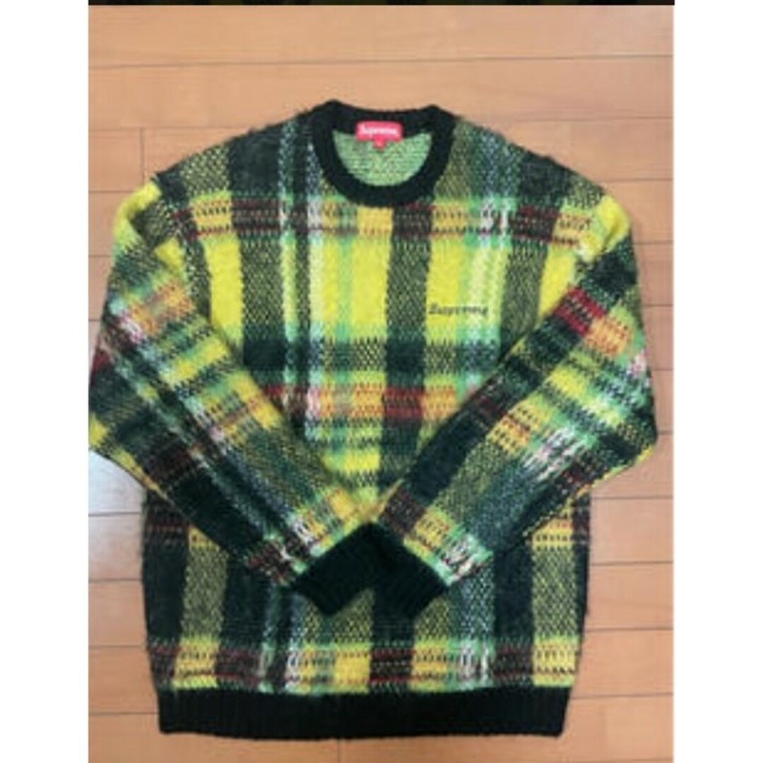 Supreme - 20aw Supreme brushed plaid sweater shirtの通販 by ☆'s ...