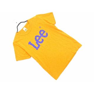 リー(Lee)のLee リー ロゴ Tシャツ sizeM/オレンジ ■◆ メンズ(Tシャツ/カットソー(半袖/袖なし))