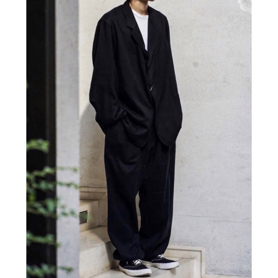 comoli コモリ  22AW シルクネルジャケット