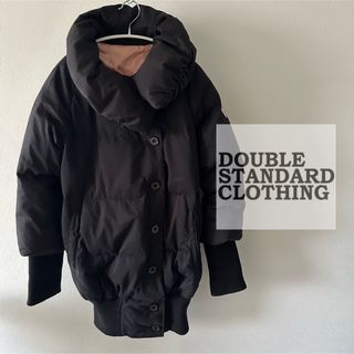 DOUBLE STANDARD CLOTHING パーカー付きダウン