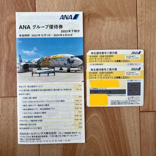 エーエヌエー(ゼンニッポンクウユ)(ANA(全日本空輸))のANA 全日空　株主優待券　2枚(その他)