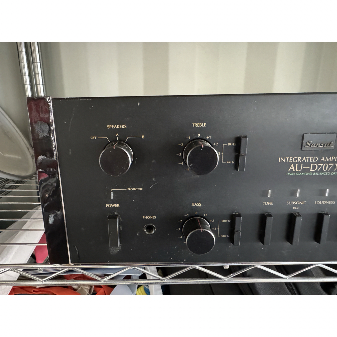 動作品 SANSUI AU-D707X プリメインアンプ 山水 サンスイの通販 by