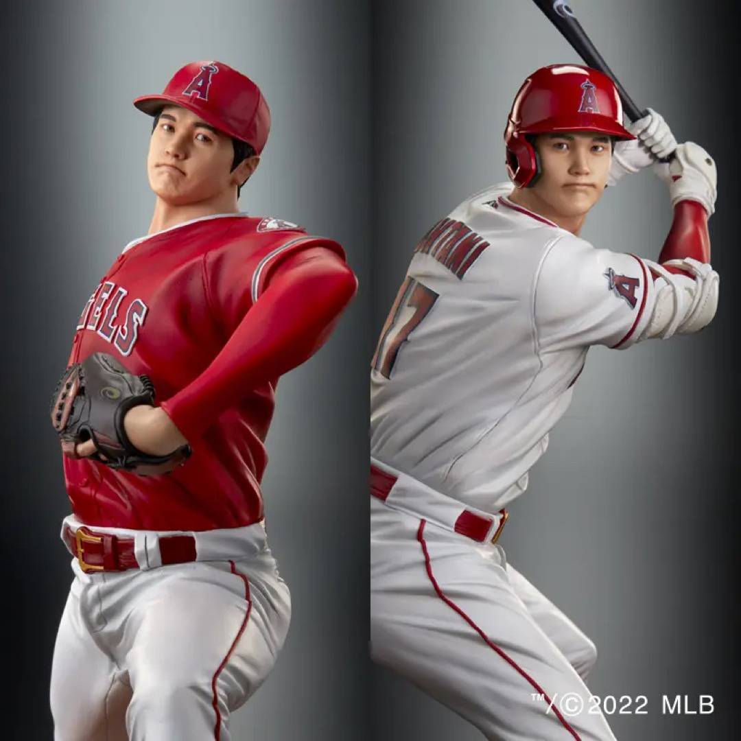 MLB - 大谷翔平 プレミアムフィギュア 投 打 MLB公認 エンゼルス 新品