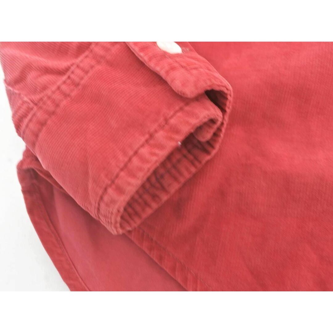 ZARA(ザラ)のZARA ザラ コーデュロイ 長袖 シャツ sizeS/赤 ◇■ メンズ メンズのトップス(シャツ)の商品写真