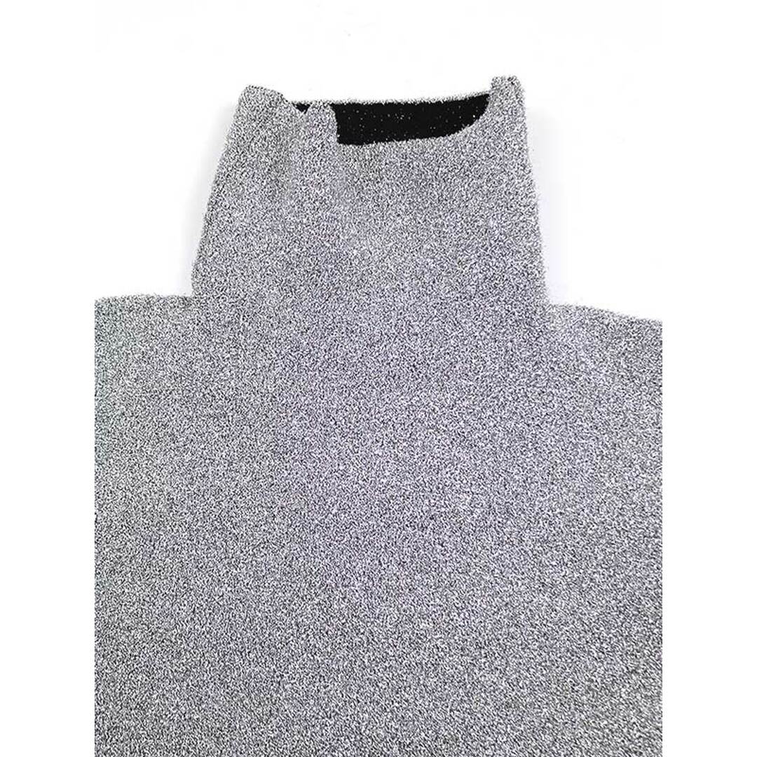 Balenciaga(バレンシアガ)のBALENCIAGA バレンシアガ 16AW SPARKLE TURTLENECK SWEATER ラメ タートルネックニットセーター シルバー 42 レディースのトップス(ニット/セーター)の商品写真