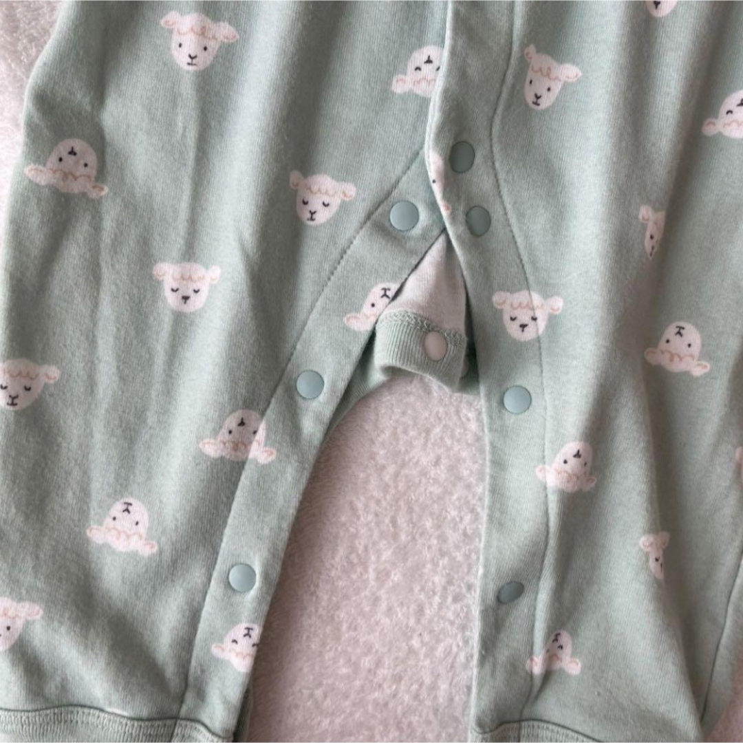 UNIQLO カバーオール キッズ/ベビー/マタニティのベビー服(~85cm)(カバーオール)の商品写真