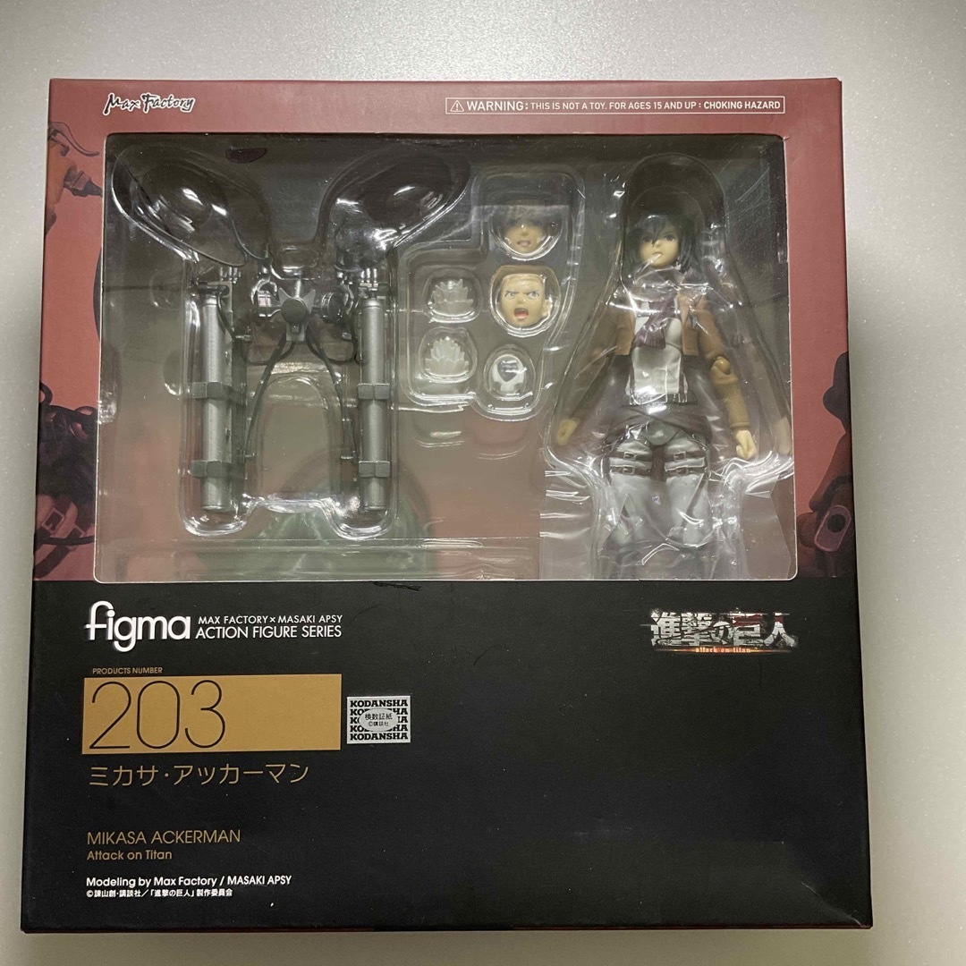 figma 進撃の巨人 ミカサ・アッカーマン マックスファクトリー figma 進撃の巨人 ミカサ・アッカーマン マックスファクトリー
