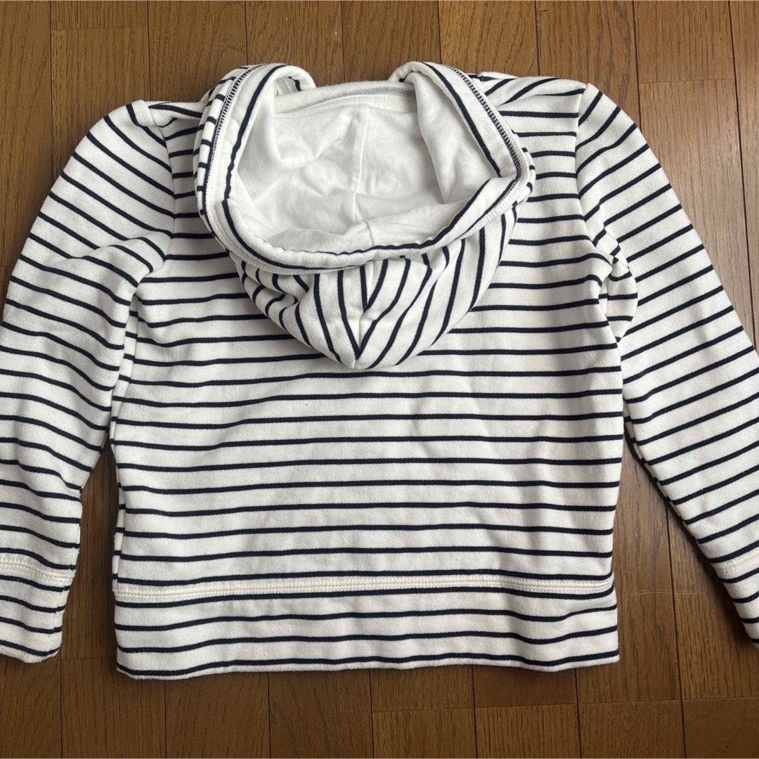 GAP Kids(ギャップキッズ)の長袖ジップアップパーカー　GAP 120 キッズ/ベビー/マタニティのキッズ服男の子用(90cm~)(ジャケット/上着)の商品写真