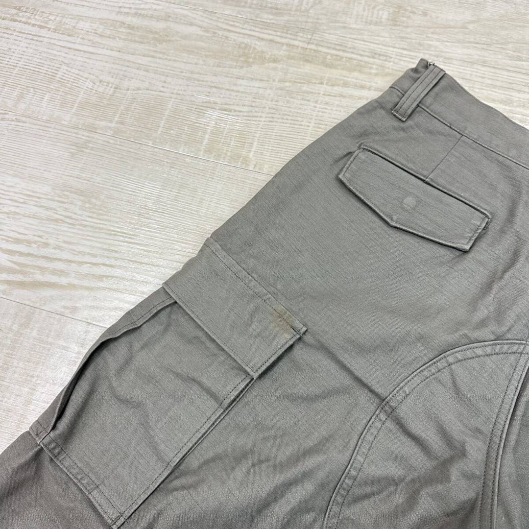 DESCENDANT - 18aw ディセンダント カットオフ ミリタリー カーゴ