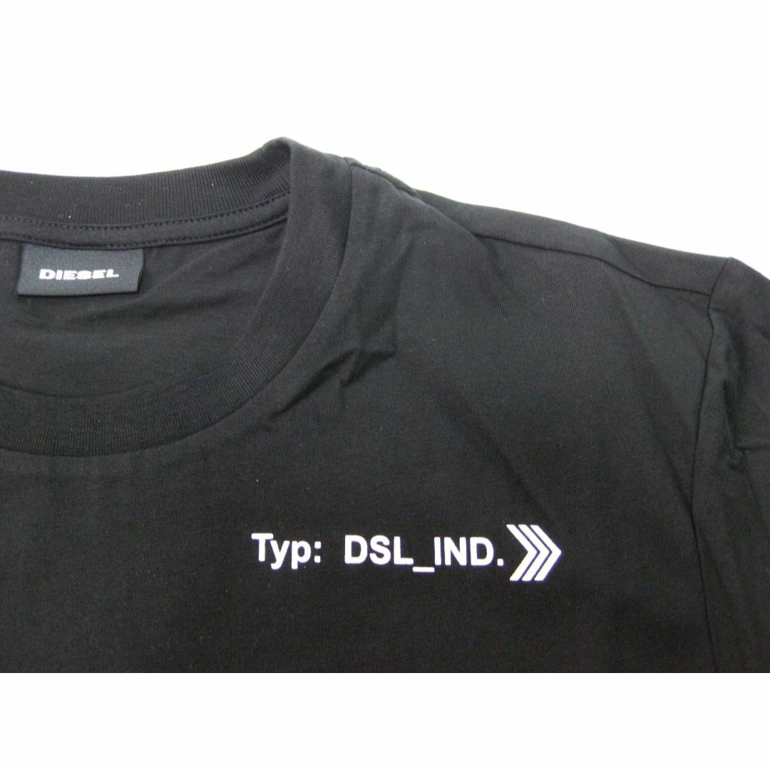 DIESEL(ディーゼル)のDIESEL 3面プリント ロンＴ T-JUST-LS-A8 BL XXSサイズ メンズのトップス(Tシャツ/カットソー(七分/長袖))の商品写真