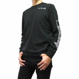 ディーゼル(DIESEL)のDIESEL 3面プリント ロンＴ T-JUST-LS-A8 BL XXSサイズ(Tシャツ/カットソー(七分/長袖))