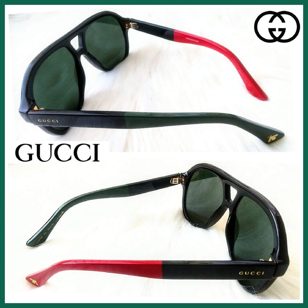 Gucci - グッチGUCCI✦サングラス アビエーター✦GG0159S クリア