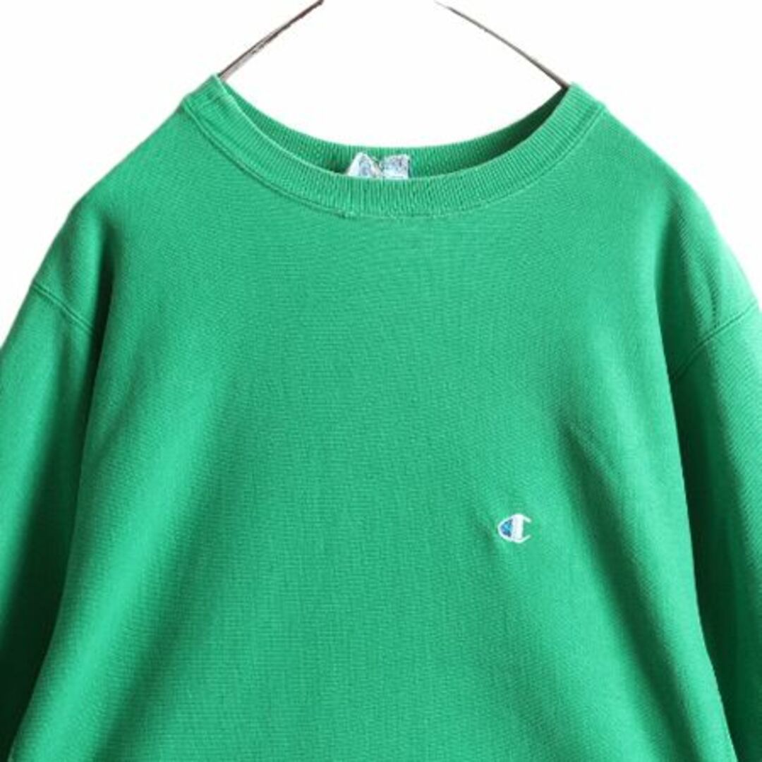 Champion(チャンピオン)の90s チャンピオン リバースウィーブ スウェット トレーナー XL ターコイズ メンズのトップス(スウェット)の商品写真