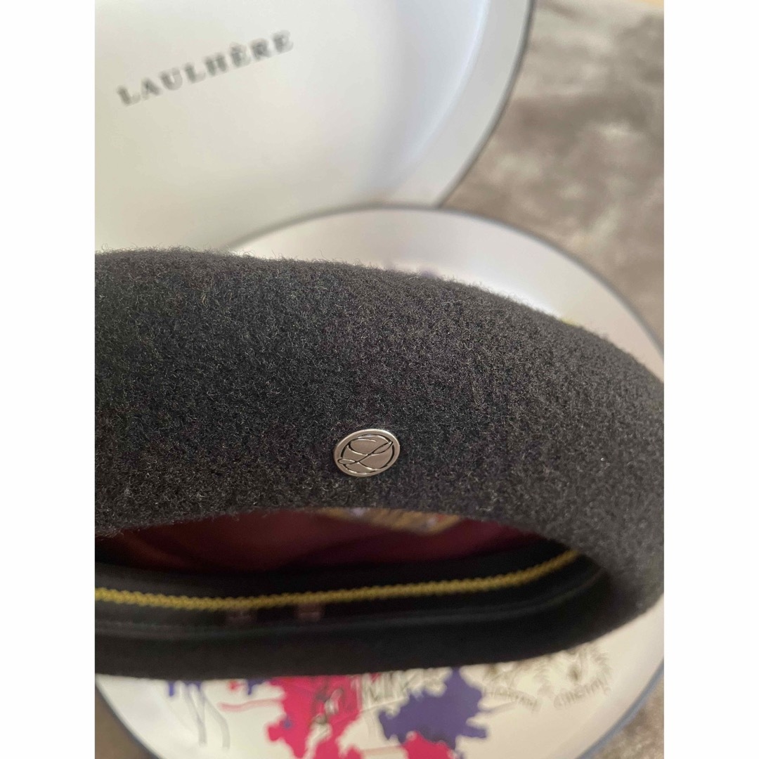 CA4LA(カシラ)の【美品】LAULHERE ロレール CAMPAN カンパン 9インチ 58サイズ レディースの帽子(ハンチング/ベレー帽)の商品写真