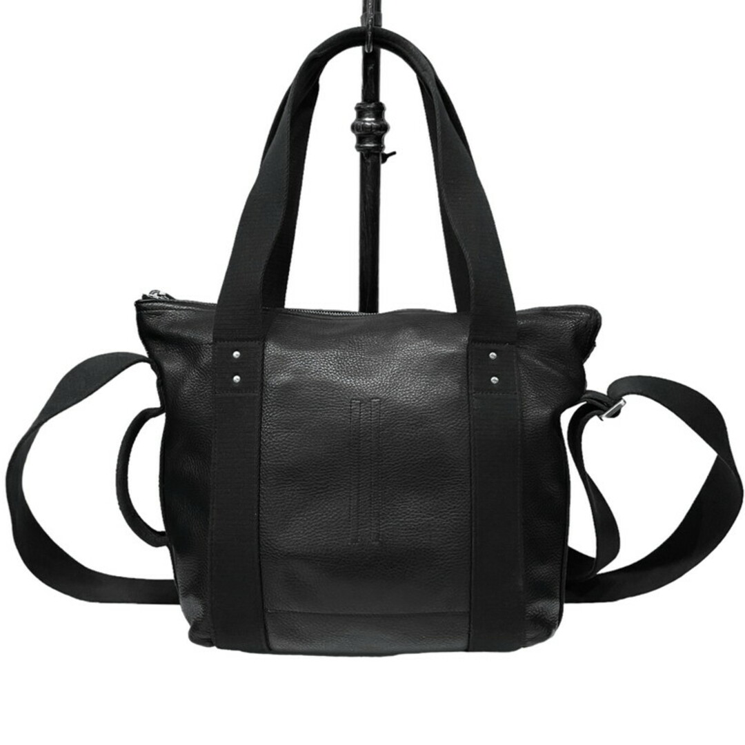 Rick Owens(リックオウエンス)のRick Owens 23SS MINI TROLLEY カーフレザーミニトローリーショルダートートバッグ 2WAY 鞄 定価201,300円 RA01C0260LC メンズのバッグ(その他)の商品写真