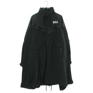 ナイキ(NIKE)のナイキ ×サカイ Sacai  NRG Trench Jacket DQ9028-010 ロゴプリントナイロンコート メンズ M(その他)