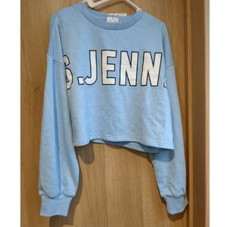 ジェニィ(JENNI)の【新品/未使用】S.JENNI プルオーバー水色150cm(Tシャツ/カットソー)