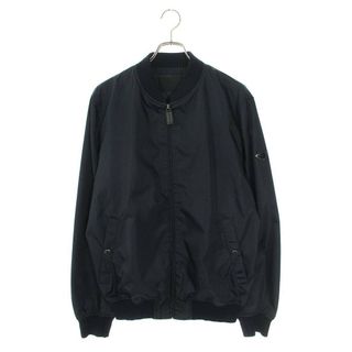 PRADA プラダ Re Nylon ナイロンブルゾン ブラック サイズ48 プレートロゴ SGH038 R121 1WQ8 2022年 美品  52144