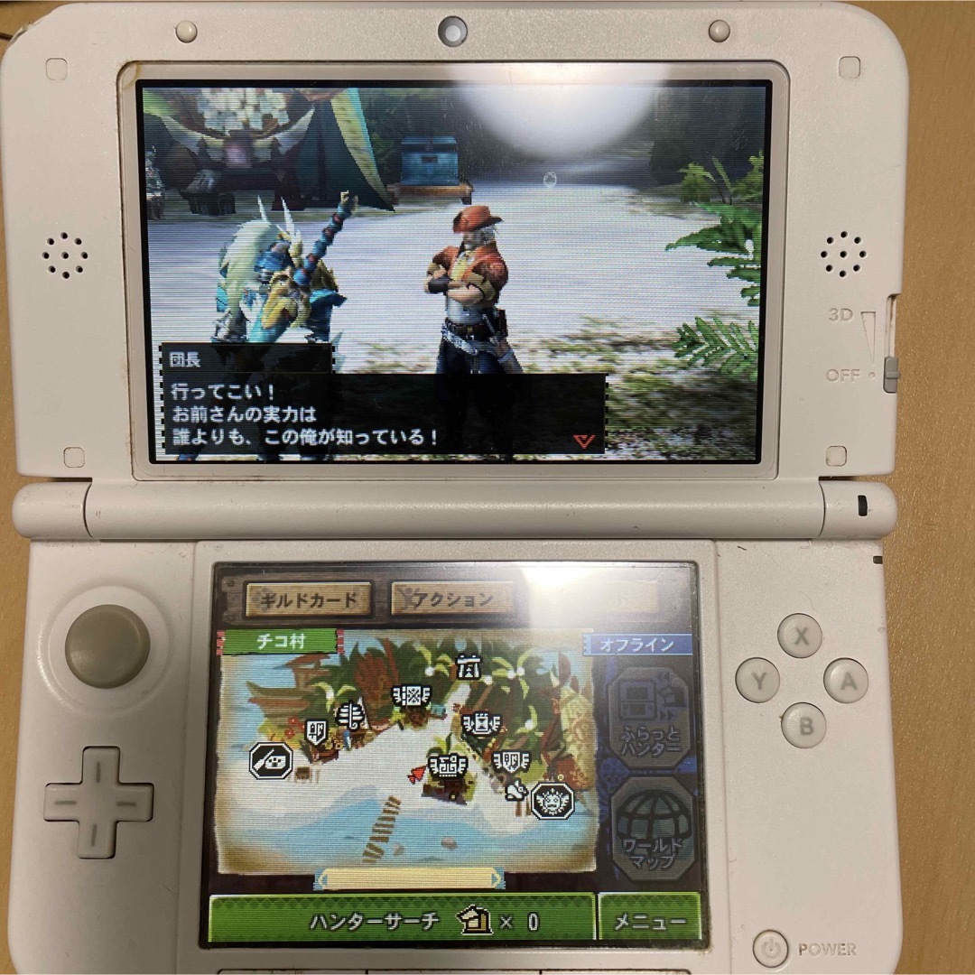 ニンテンドー3DS - モンスターハンターダブルクロスと4G 6本セットの