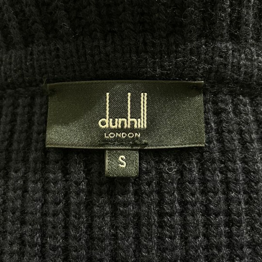 Dunhill(ダンヒル)のDunhill ニット メンズ サイズS レザーボタン リシュモンタグ メンズのトップス(カーディガン)の商品写真
