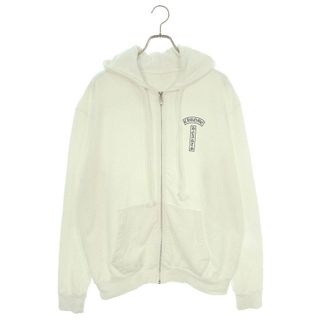 クロムハーツ CHプラスバックプリントジップアップパーカー M