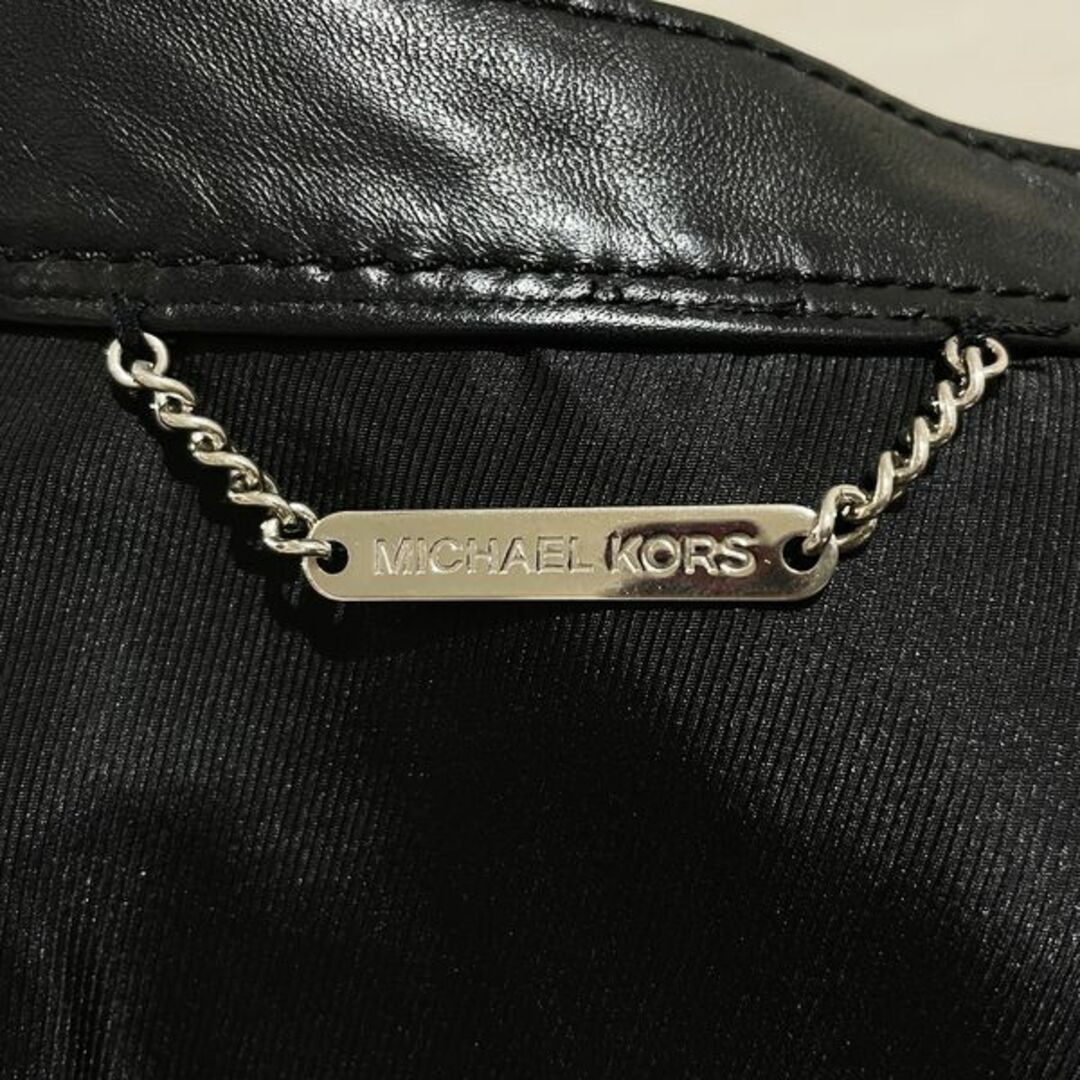 Michael Kors - マイケルコース 羊革 ラム レザージャケット サイズ4