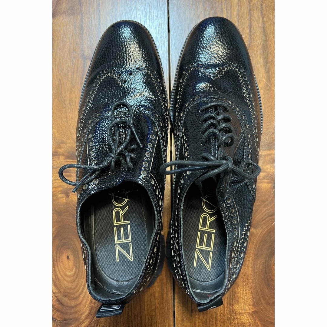 Cole Haan(コールハーン)の新品❗️ドレッシー・エンボスエナメル・ZEROGRAND 10M メンズの靴/シューズ(ドレス/ビジネス)の商品写真