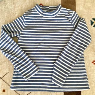 エイチアンドエム(H&M)のH&M キッズ ハイネック長袖カットソー フリース 130(Tシャツ/カットソー)