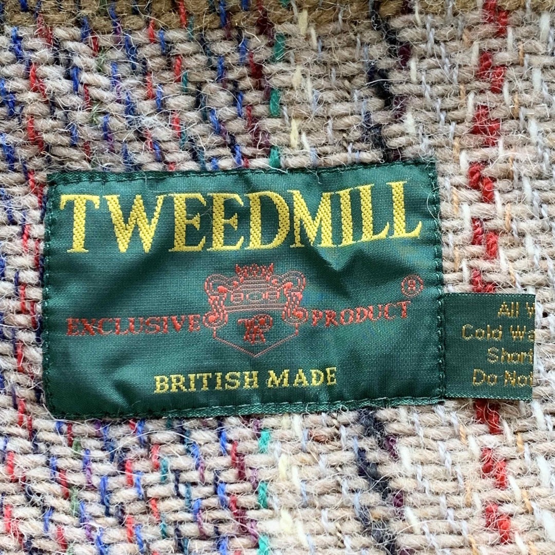 TWEEDMILL(ツイードミル)のc0136 ツイードミル tweedmill ブランケット 膝掛け ソファカバー インテリア/住まい/日用品のラグ/カーペット/マット(その他)の商品写真