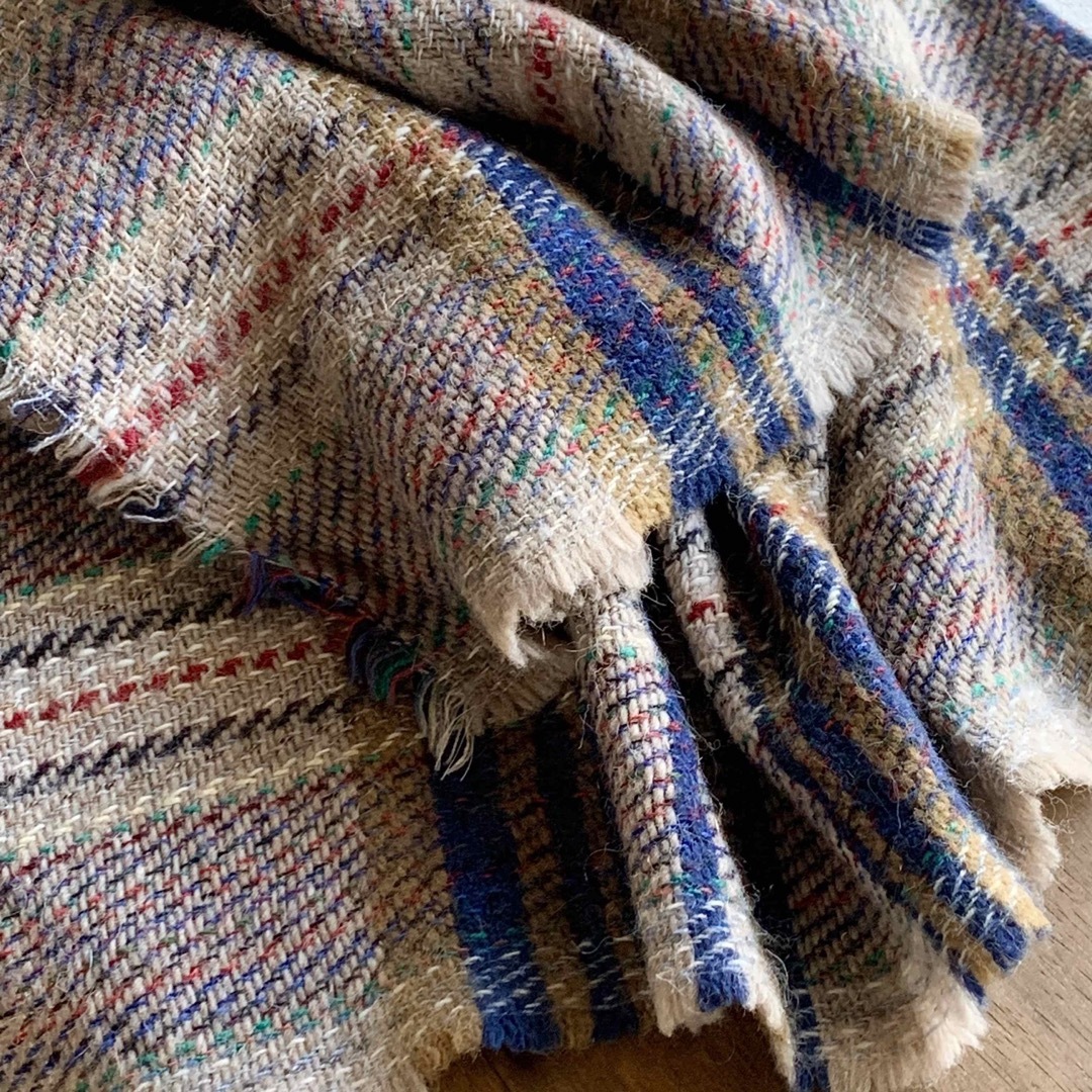 TWEEDMILL(ツイードミル)のc0136 ツイードミル tweedmill ブランケット 膝掛け ソファカバー インテリア/住まい/日用品のラグ/カーペット/マット(その他)の商品写真