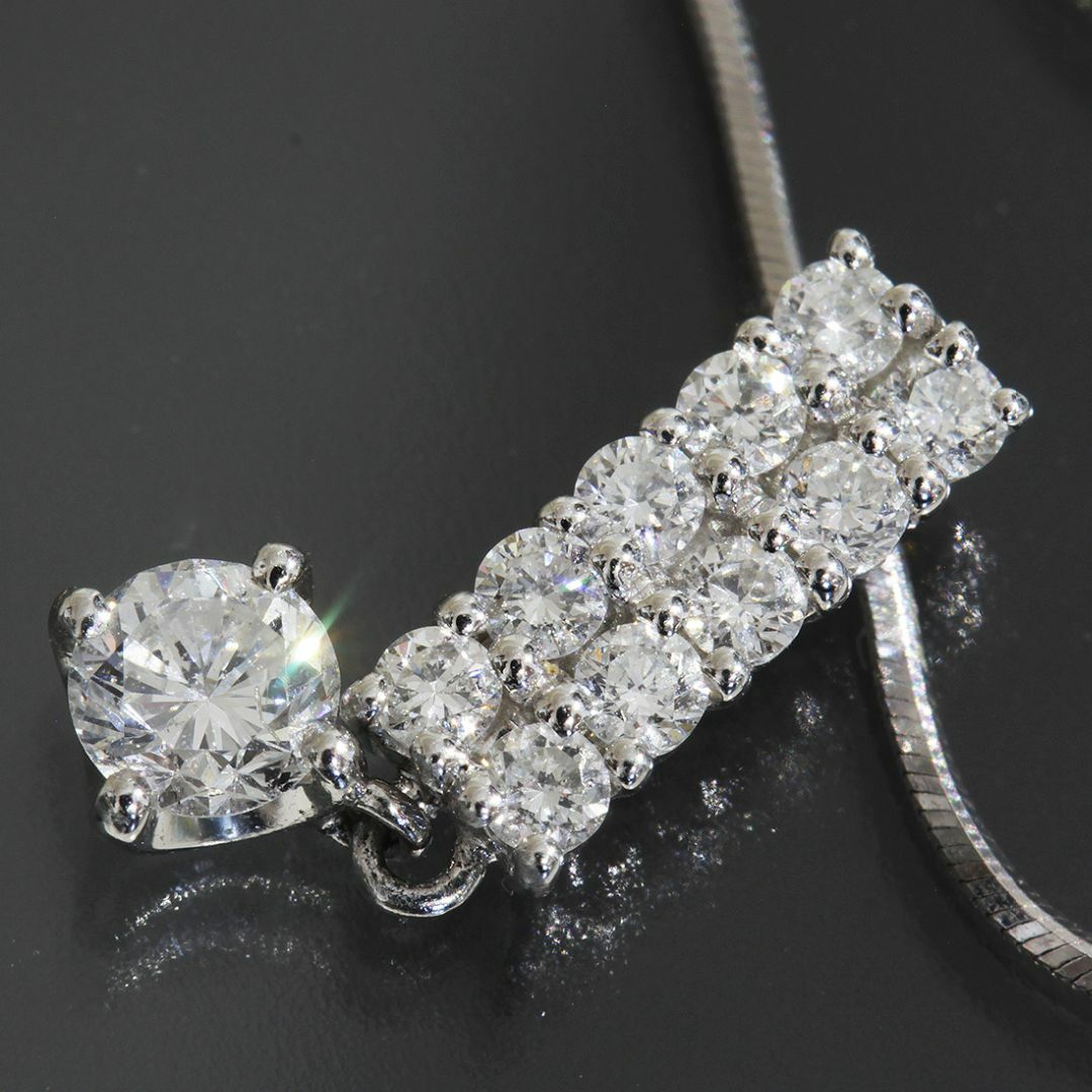 商品ランク9特記ベリテ ダイヤ 0.5ct プラチナ ネックレス 40cm 4.3g pt900