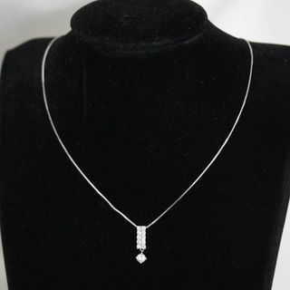 商品ランク9特記ベリテ ダイヤ 0.5ct プラチナ ネックレス 40cm 4.3g pt900