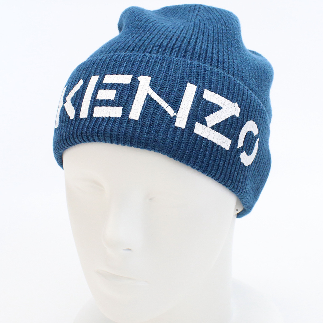 KENZO ケンゾー 8BU111 ニットキャップ ブルー系 ユニセックス | フリマアプリ ラクマ