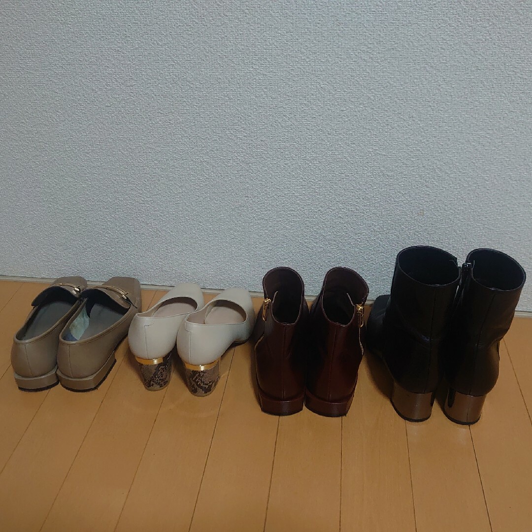 DIANA(ダイアナ)のDIANA　パンプス　ショートブーツ　23cm 4足まとめ売り レディースの靴/シューズ(ブーツ)の商品写真