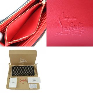 <br>Christian Louboutin クリスチャンルブタン/パネトーネ ラウンドファスナー財布/1185060/ブランドバック/Bランク/09財布