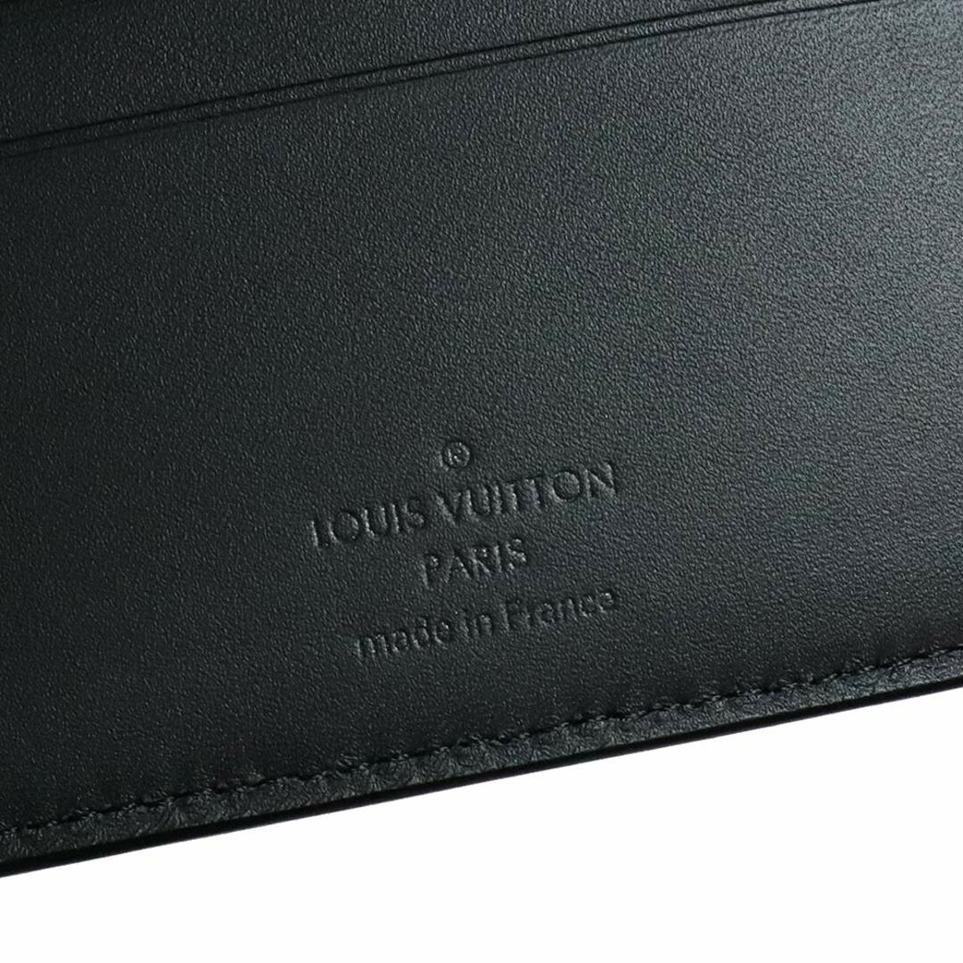 ルイ ヴィトン ポルトフォイユ ミュルティプル 二つ折り財布 札入れ トリヨンレザー ノワール ブラック 黒 M82072 箱付 LOUIS VUITTON（新品・未使用品）
