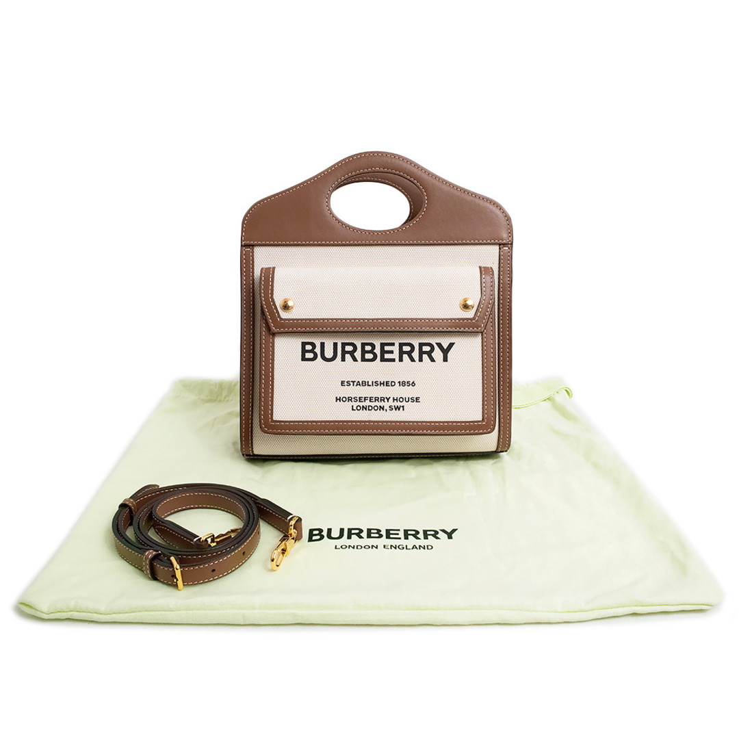 BURBERRY - バーバリー ミニ ポケットバッグ 2Way ショルダー