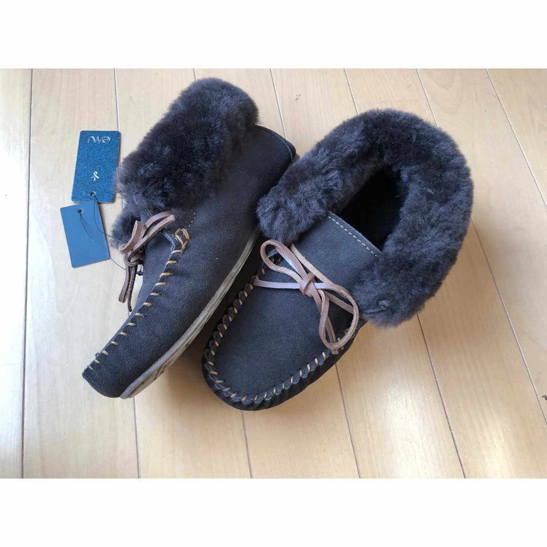 EMU Australia - EMU Australia Moonah モカシン チョコレート size5の