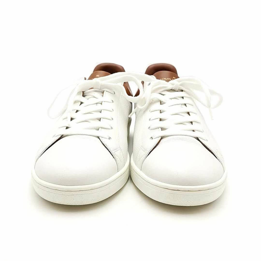 LOUIS VUITTON - ルイヴィトン スニーカー ローカット レザー 伊 LOUIS VUITTON - ルイヴィトン スニーカー ローカット レザー 伊