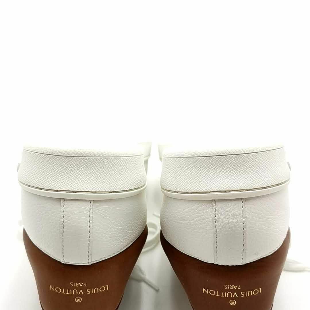 LOUIS VUITTON - ルイヴィトン スニーカー ローカット レザー 伊 LOUIS VUITTON - ルイヴィトン スニーカー ローカット レザー 伊