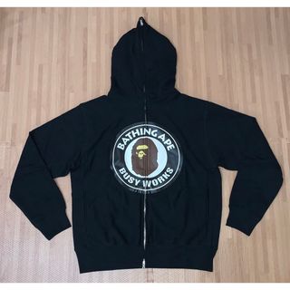 【大人気】A BATHING APE アベイシングエイプ ロゴスウェット 大猿