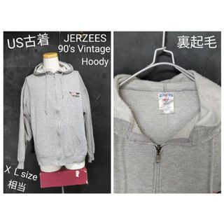 ジャージーズ(JERZEES)のJERZEES 90's ヴィンテージ フーディー ジャージーズ ジップパーカー(パーカー)