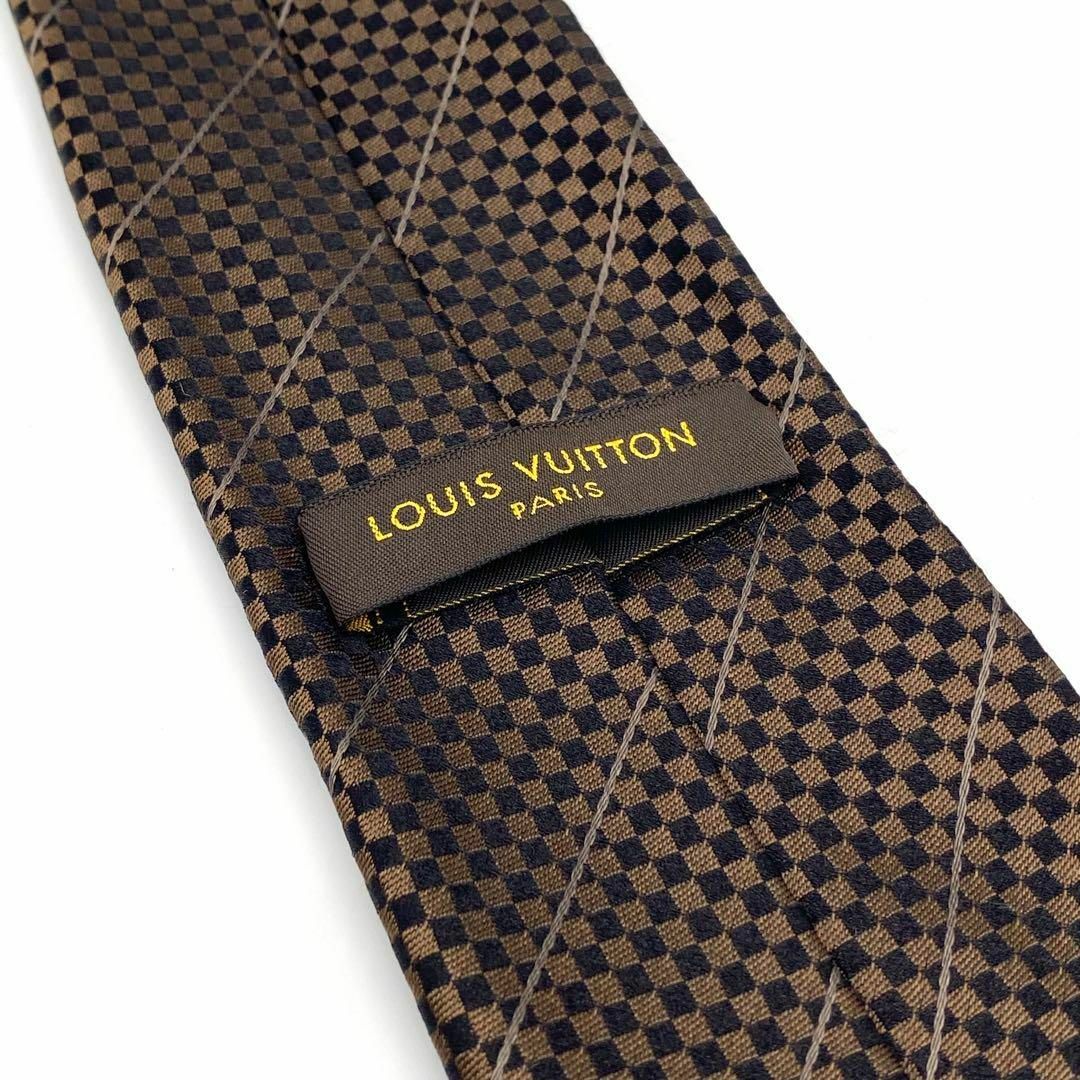 『LOUIS VUITTON』ルイヴィトン シルクネクタイ / ブラウン