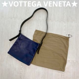 ボッテガヴェネタ(Bottega Veneta)のボッテガヴェネタ メンズ ショルダーバッグ ボディバッグ ネイビー ボッテガ(ショルダーバッグ)