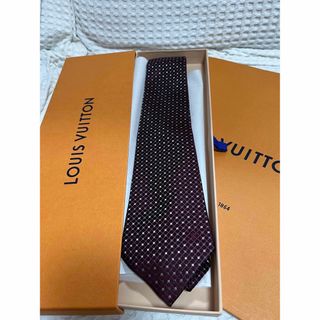 LOUIS VUITTON - 【中古】 LOUIS VUITTON ルイ・ヴィトン ネクタイ ...